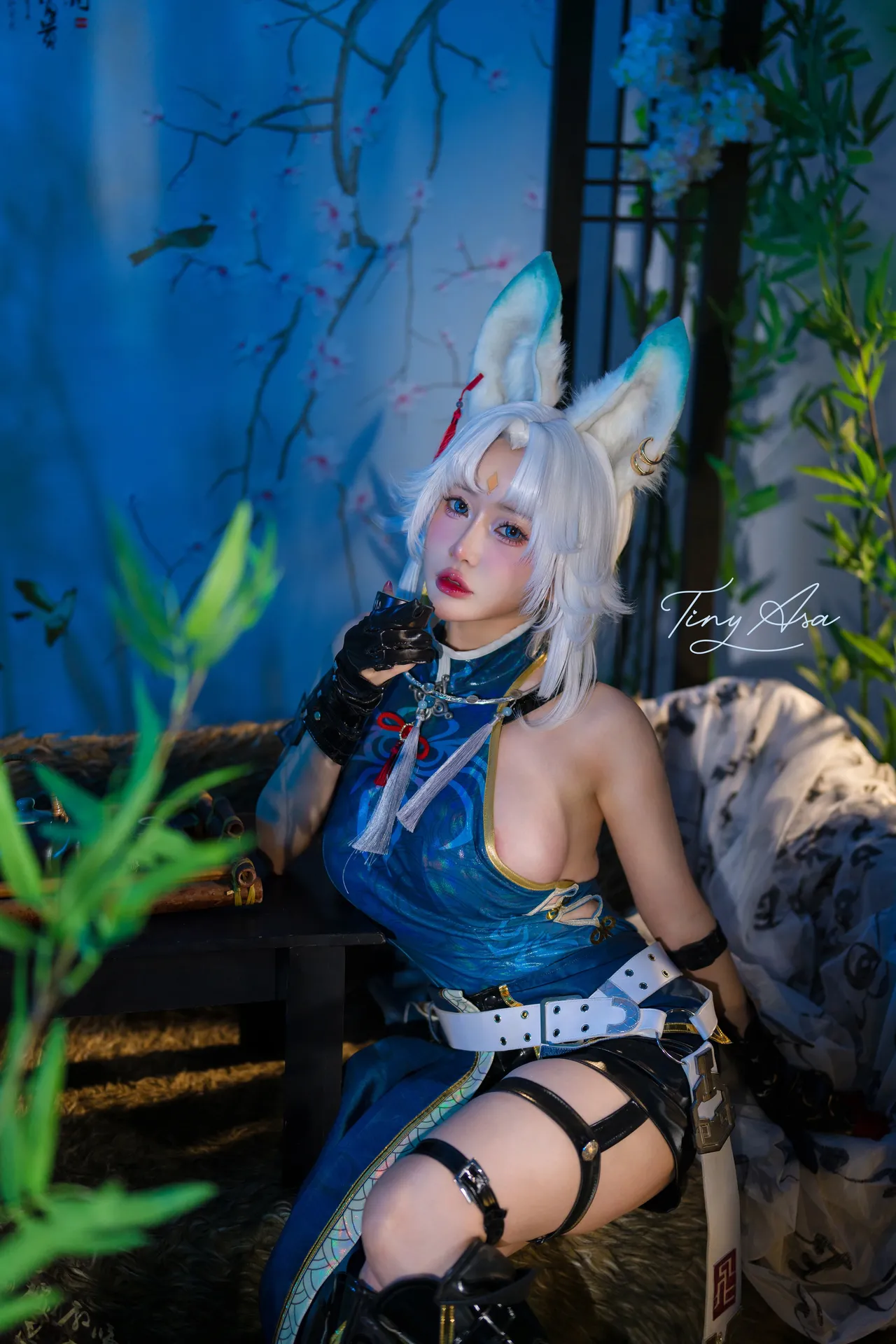 Tiny Asa アサ (tiny.asababy) cosplay Feixiao - HonkaiStar Rail-erohere3.webp
